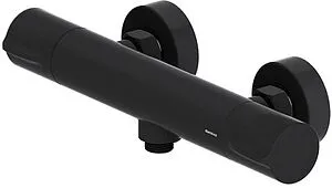 Термостат для душа Damixa Scandinavian Pure чёрный матовый 366000300, 1