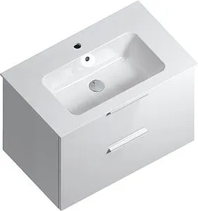 Тумба-умывальник подвесная Kerama Marazzi Piano Forte 75 белый PI.F.75\WHT+PI.wb.75 Тумба-умывальник подвесная Kerama Marazzi Piano Forte 75 белый PI.F.75\WHT+PI.wb.75, 1