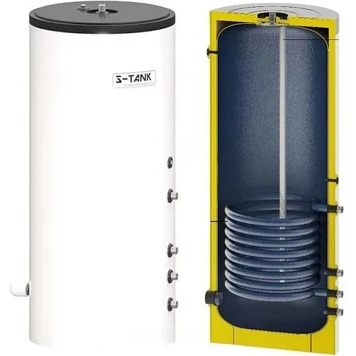 Бойлер косвенного нагрева с возможностью установки ТЭНа S-Tank P 500 (48 кВт) 4.0005