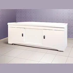 Экран для ванны фронтальный Alavann Купе 170 белый 1130 Экран для ванны фронтальный Alavann Купе 170 белый 1130, 3