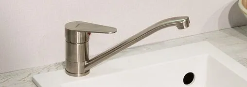 Смеситель для кухни Osgard Gron никель 74073 Смеситель для кухни Osgard Gron никель 74073