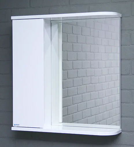 Шкаф-зеркало Айсберг Промо 55 белый DP2607HZ