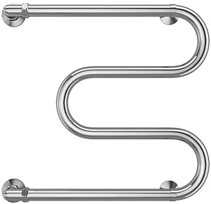 Полотенцесушитель водяной Terminus М-образный AISI 1&quot; БШ 500х500 полированная сталь 4620768880926, 3