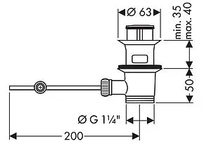Смеситель для биде Hansgrohe PuraVida белый/хром 15270400, 2