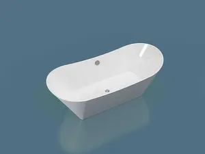 Ванна отдельностоящая из искусственного камня Esse Borax 179x79 белый EBOR1790 Ванна отдельностоящая из искусственного камня Esse Borax 179x79 белый EBOR1790, 3