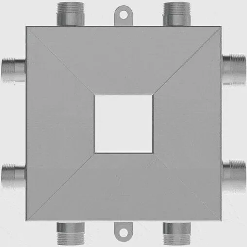 Распределительный коллектор 3 контура с гидрострелкой 1¼&quot;н x 1&quot;н Север-Компакт(Aisi) 1915017