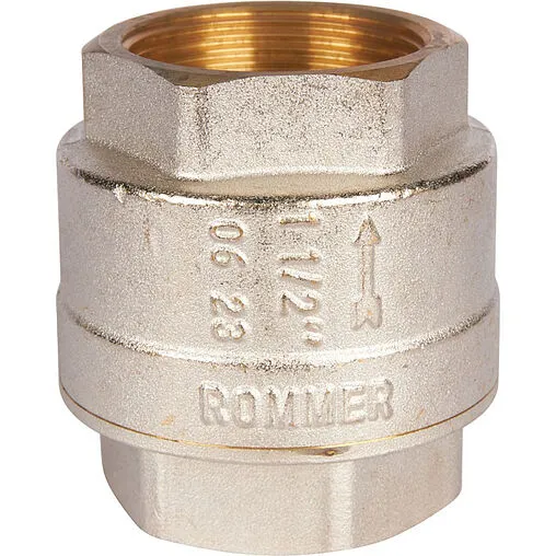 Клапан обратный пружинный 1½&quot;в x 1½&quot;в Rommer RVC-0001-000040