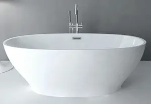 Ванна акриловая отдельностоящая Abber 165x80 AB9207 Ванна акриловая отдельностоящая Abber 165x80 AB9207, 1
