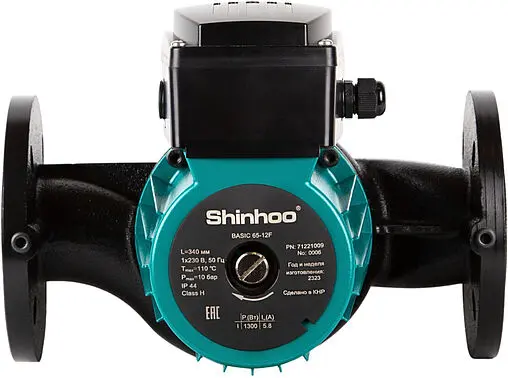 Насос циркуляционный Shinhoo BASIC 65-12F 71221009