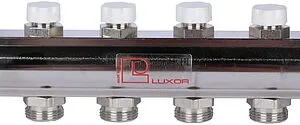 Группа коллекторная без расходомеров 12 отводов 1&quot;в/в x ¾&quot;ек Luxor CD 468M/12 15552712MN, 5