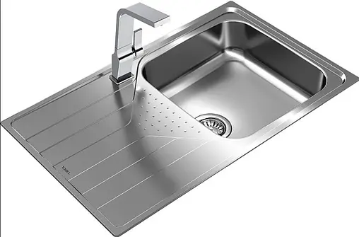 Мойка кухонная Teka Universe 50 T-XP 1B 1D PLUS POLISHED нержавеющая сталь полированная 115110022