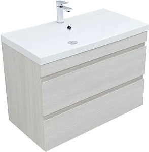 Тумба-умывальник подвесная Aquanet Нота New 100 дуб холден 00334206+00204096 Тумба-умывальник подвесная Aquanet Нота New 100 дуб холден 00334206+00204096, 5