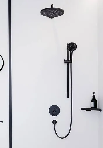 Полка Hansgrohe AddStoris чёрный матовый 41741670