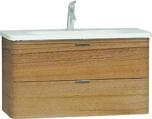 Тумба-умывальник подвесная VitrA Nest 80 натуральная древесина 56147 Тумба-умывальник подвесная VitrA Nest 80 натуральная древесина 56147, 1