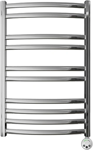 Полотенцесушитель электрический лесенка Lemark Atlantiss П10 800х500 полированная сталь LM32810RE