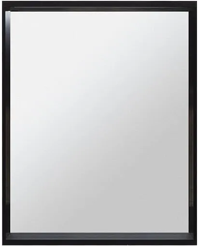 Зеркало с подсветкой Allen Brau Priority 75x60 чёрный браш 1.32016.BB