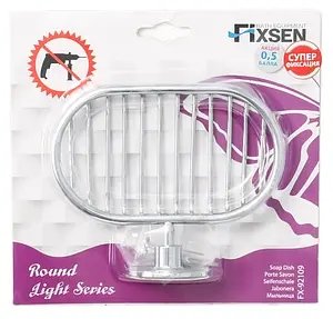 Мыльница Fixsen Round хром FX-92109 Мыльница Fixsen Round хром FX-92109, 2