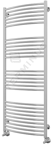 Полотенцесушитель водяной лесенка Terminus Классик П27 500х1386 полированная сталь 4620768886737