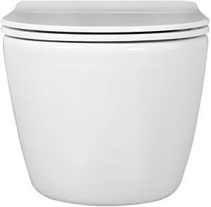 Унитаз подвесной безободковый Aquatek Бетта белый AQ1253W-00, 3