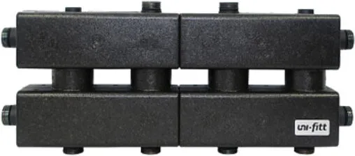 Коллектор распределительный 4 контура 1&quot;н x 1&quot;н Uni-fitt 436Z4144