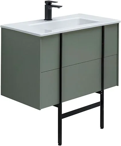 Тумба-умывальник подвесной Allen Brau Reality 80 олива 1.32005.CGM+