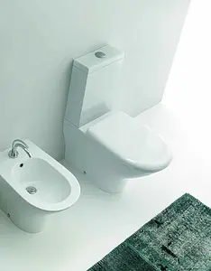 Унитаз-компакт Kerasan Aquatech белый 371701+378101 Унитаз-компакт Kerasan Aquatech белый 371701+378101, 3