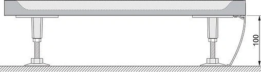 Панель для поддона Ravak Gigant pro 120x90 L XA83GL71010