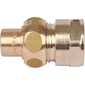 Американка пайка прямая переходная (коническое уплотнение) 15мм x ¾"в Sanha 4340g 143401534 Американка пайка прямая переходная (коническое уплотнение) 15мм x ¾"в Sanha 4340g 143401534, 4