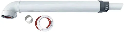 Комплект дымохода Ø 60/100мм L=1000мм E.C.A. KIT00A