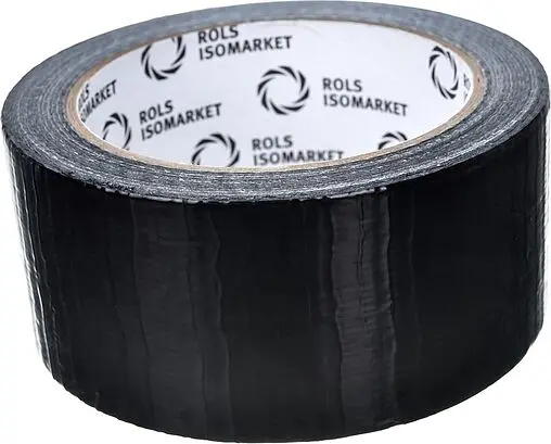 Лента армированная самоклеящаяся 48мм x 50м черная Energoflex Energopro EPRL04850ARSKBKR