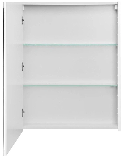 Шкаф-зеркало Aquaton Нортон 60 L белый глянец 1A249102NT010