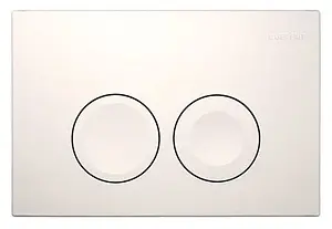 Клавиша смыва для унитаза Geberit Delta 21 115.125.11.1 альпийский белый Клавиша смыва для унитаза Geberit Delta 21 115.125.11.1 альпийский белый, 1