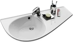 Раковина Ravak Avocado 85 L белый XJ1P1100000 Раковина Ravak Avocado 85 L белый XJ1P1100000, 1