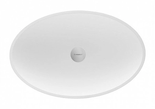 Раковина Aquanet Ellipse V43 56 белый матовый 00198961
