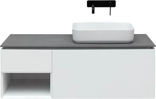 Тумба-умывальник подвесной Allen Brau Infinity 120 R белый 1.21008.WM+