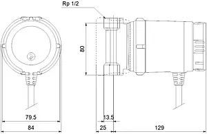 Насос циркуляционный для ГВС Grundfos Comfort Autoadapt 15-14 BA PM 97916757, 2