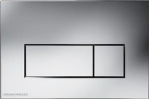 Клавиша смыва для унитаза Kerama Marazzi M571KM хром глянцевый, 1