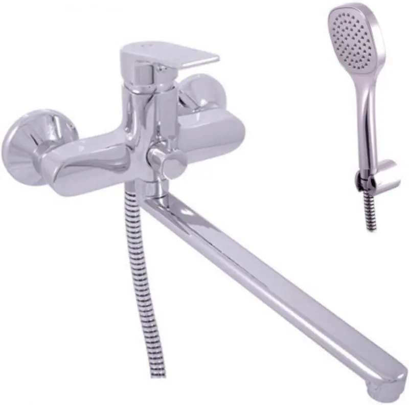 Смеситель для ванны с длинным изливом Rav Slezak Colorado хром CO153.5/1 Смеситель для ванны с длинным изливом Rav Slezak Colorado хром CO153.5/1, 1