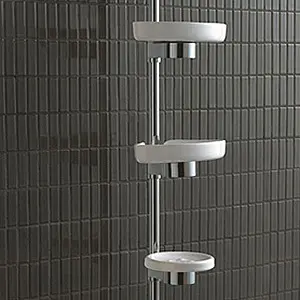 Стойка для аксессуаров Ideal Standard Connect хром/белый N1395AA, 3