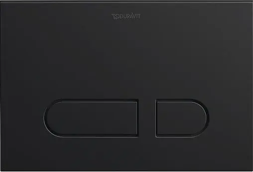 Комплект 5 в 1 Duravit D-Neo Set с кнопкой WD5001031 черный матовый