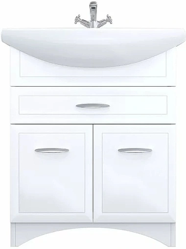 Тумба под умывальник напольная Milardo Victoria 75 белый VIC75W1M95 Тумба под умывальник напольная Milardo Victoria 75 белый VIC75W1M95