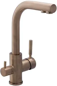 Смеситель для кухни с подключением к фильтру Swedbe Selene Plus бронза 8147, 4