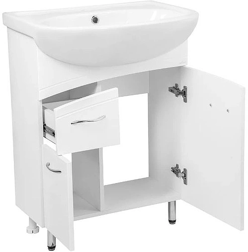 Тумба-умывальник напольная Cersanit Erica New 60 белый F-SU-ERN-ERI60+S-UM-ERI60/1-w