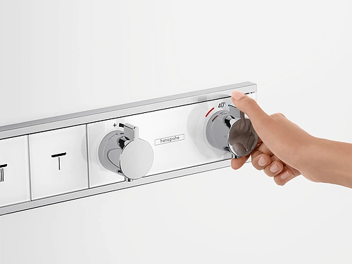 Термостат для 4 потребителей Hansgrohe RainSelect хром 15357000