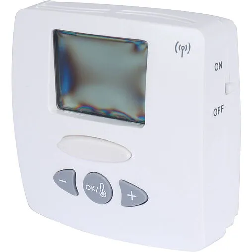 Радиотерморегулятор комнатный НО/НЗ WATTS WFHT-RF-LCD белый 10021132