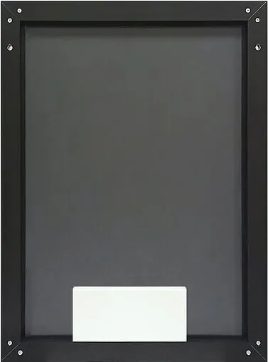 Зеркало с подсветкой Continent Frame Black Led 60x80 чёрный ЗЛП948