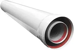 Коаксиальный удлинитель Ø 60/100мм L=500мм (Al) Viessmann LAS 7194842