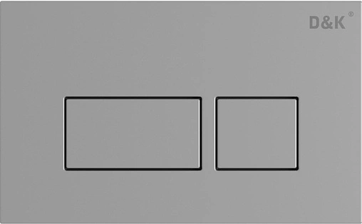 Клавиша смыва для унитаза D&K Berlin DB1439001 хром глянцевый
