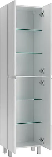 Шкаф-пенал напольный Домино Graffo 50 белый DGr2422P