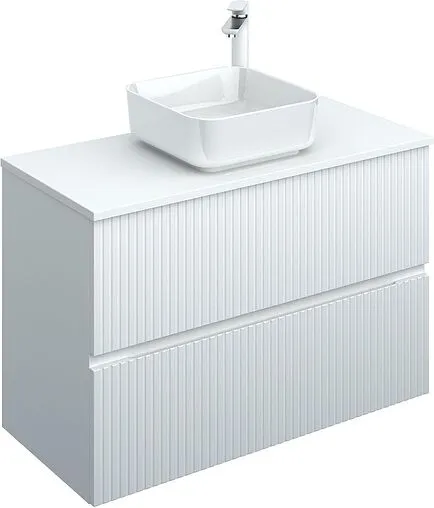 Тумба под умывальник Aquanet Джейн 100 белый матовый 00313288